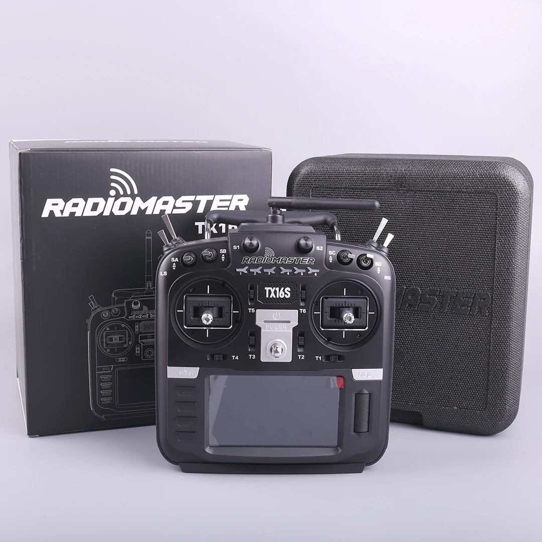 Radiomaster TX16S MKII MK2 V4.0 Hall Gimbal Support OPENTX and EDGETX Remote Control Transmitter for Airplane RC Model