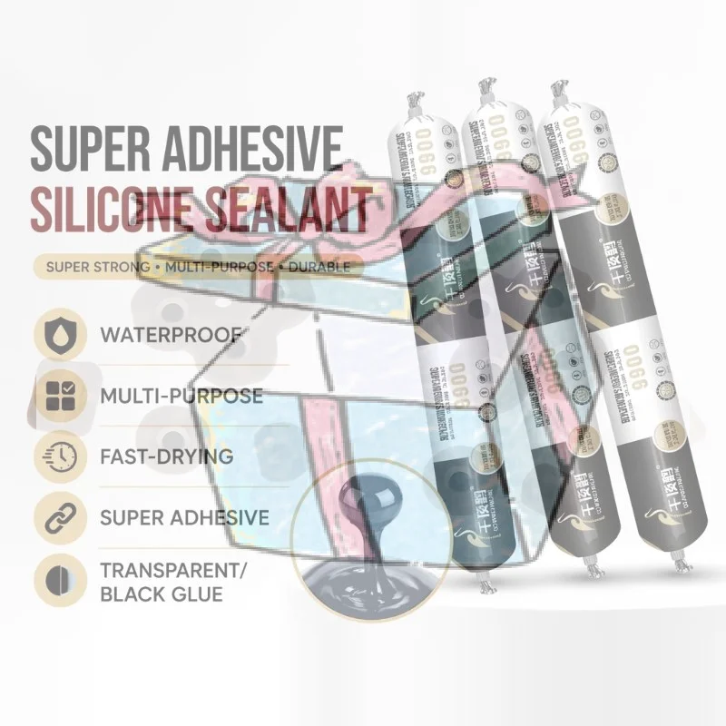 9900 Neutral Silicone Sealant/Waterproof Silicone Sealant/Quick-Drying Sunroom Curtain Wall Special Professional Grade Sealant