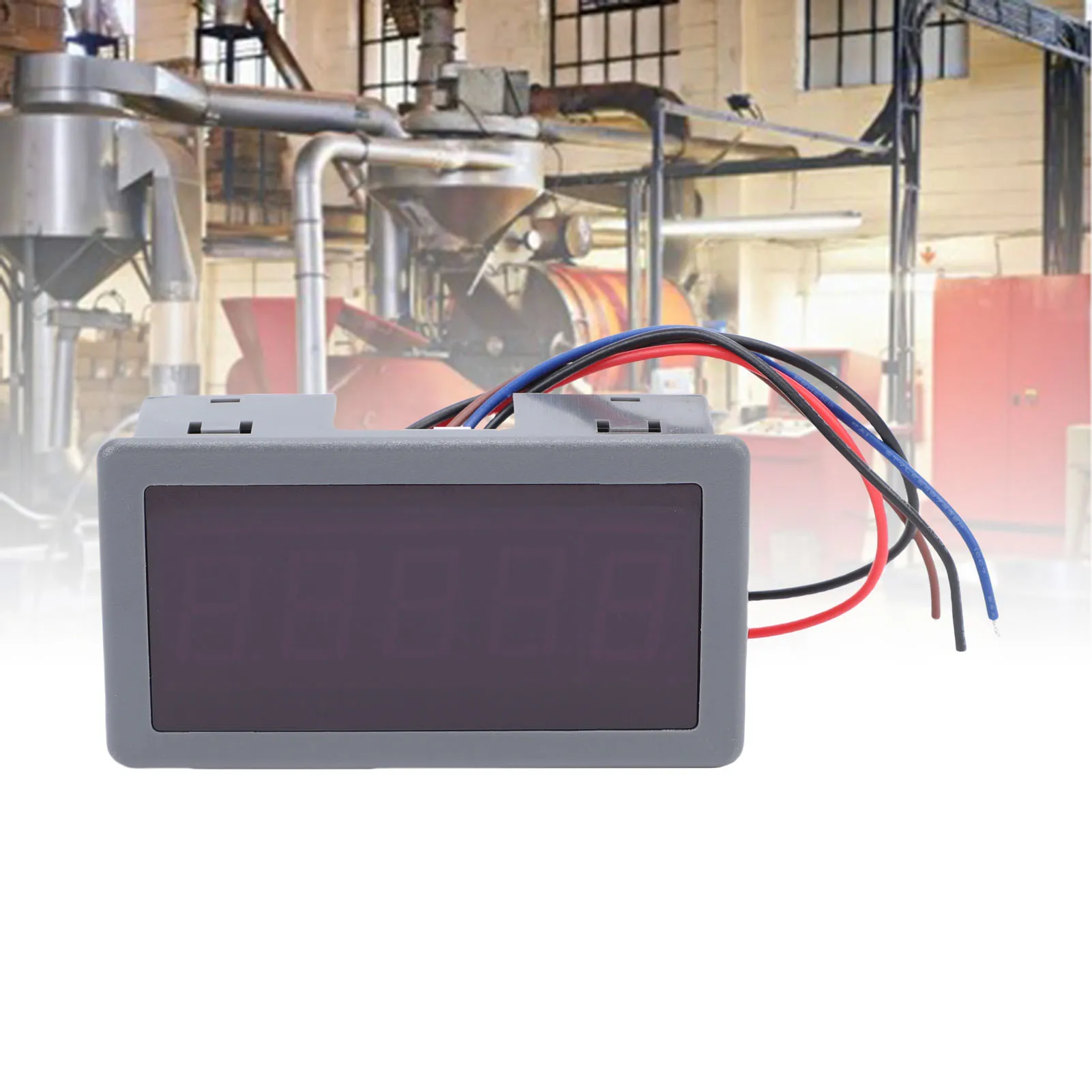

Brushless Motor Speed Meter 5 Digit LED Tachometer with Hall Proximity Sensor NPN Frequency Division and Filtering