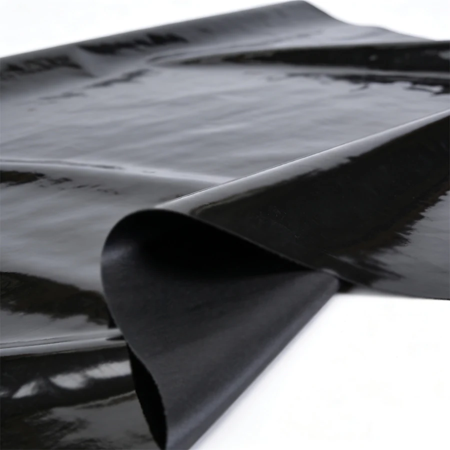 Pure Black PVC Waterproof Barbecue Stove Cover Oil Proof Outdoor Courtyard Barbecue Stove Special Dustproof and Durable - view 3