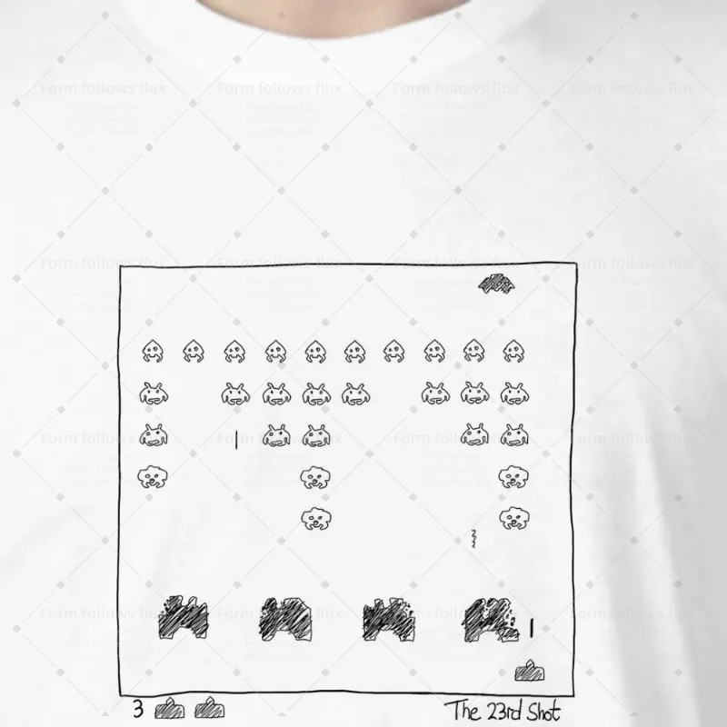 

2026 men T-Shirt Hoodie Space Invaders Back in the day Dads Family SciFi Spaceships Hand Drawn Comic style Unisex S-6XL Plus Siz