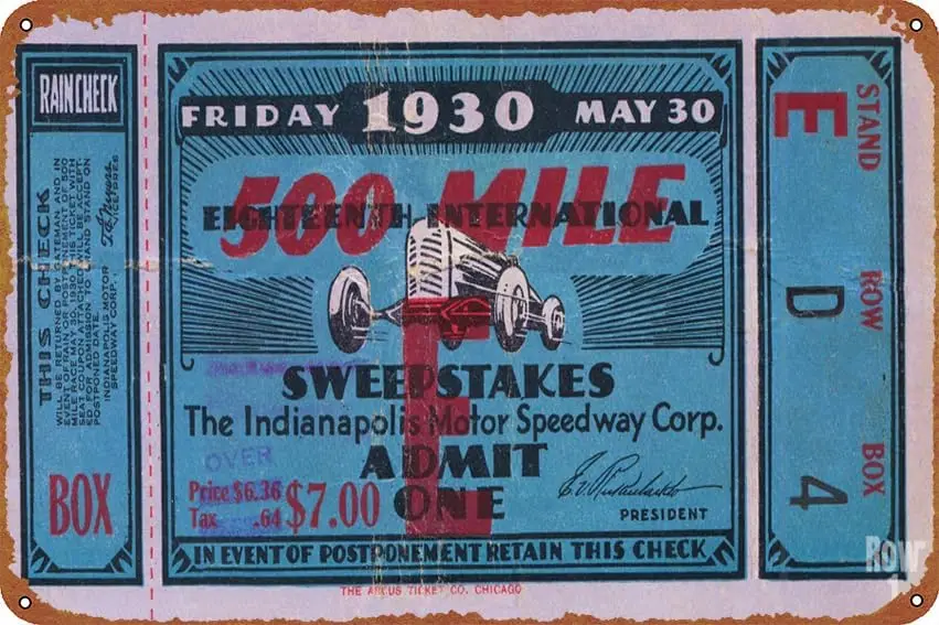 M1,1930 Indy 500 Ti… - image