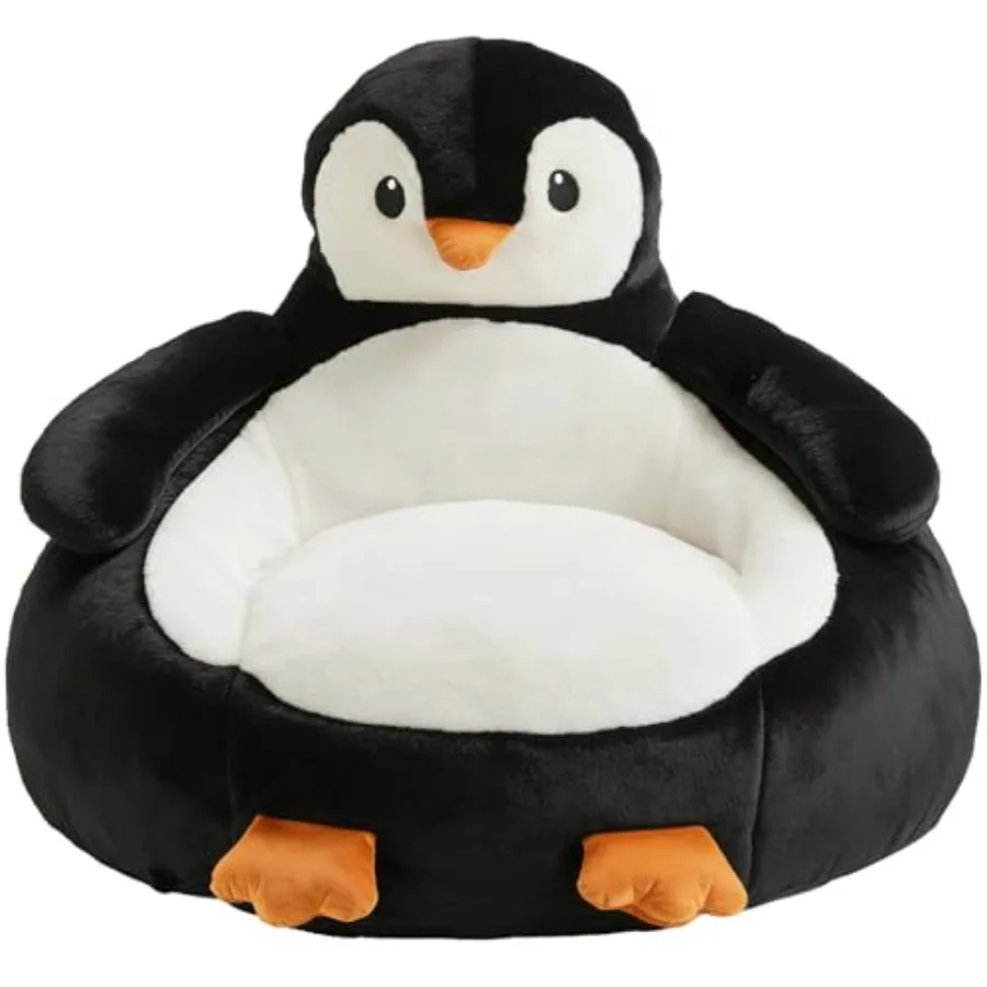 

Bean Bag Chair, Stuffed Toddler Couch with Faux Rabbit Fur Cover for Teens and,Comfy Lazy Sofa Chair for Reader, Livg Room, Bed