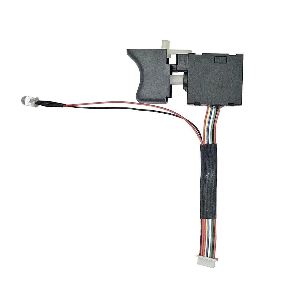 

Our 9 Wire Cordless Electric Wrench and Drill Speed Control Trigger Switch Compact Design Easy Assembly 36V Voltage