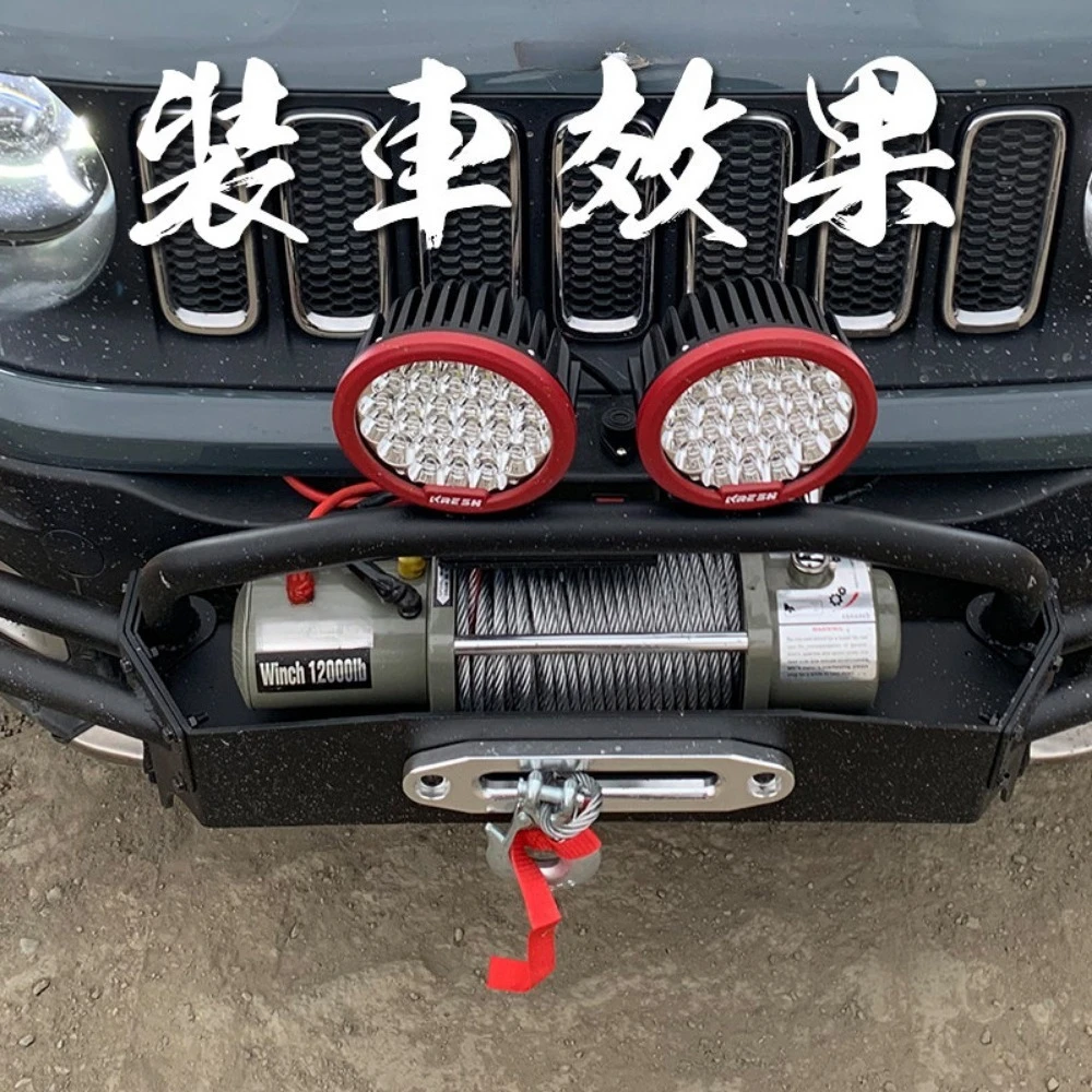 

Off-road winch 10000 lbs 12000 lbs electric winch WARN/VR/EVO wireless remote control nylon rope