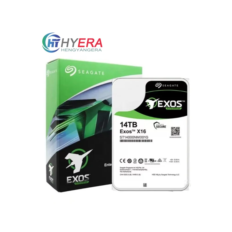 

Exos X16 14TB SATA 6Gb/s 256MB 7200RPM Seagate 14T HDD ST14000NM005G