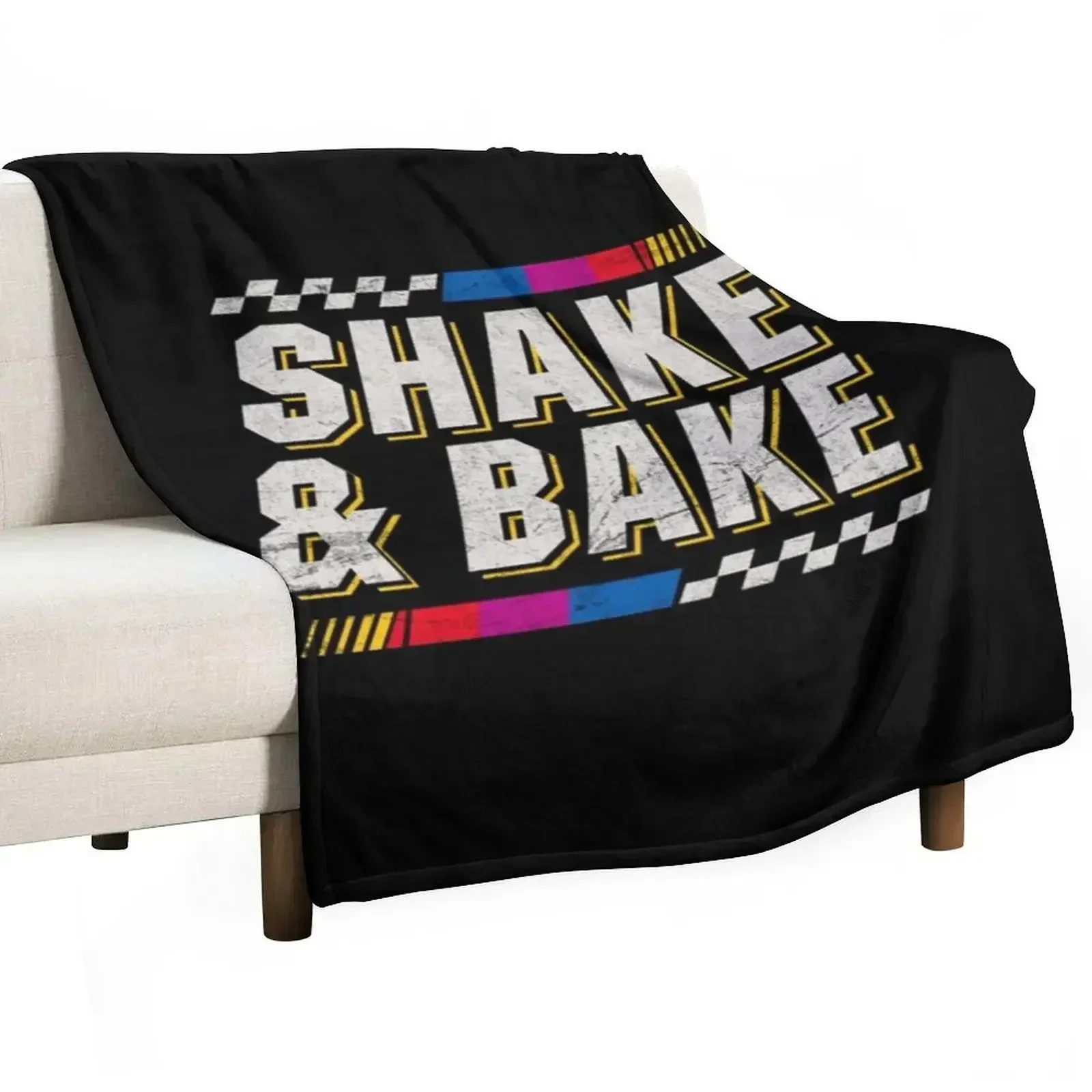 Shake and Bake - Ricky Bobby Throw Blanket warm winter Luxury Brand Blankets