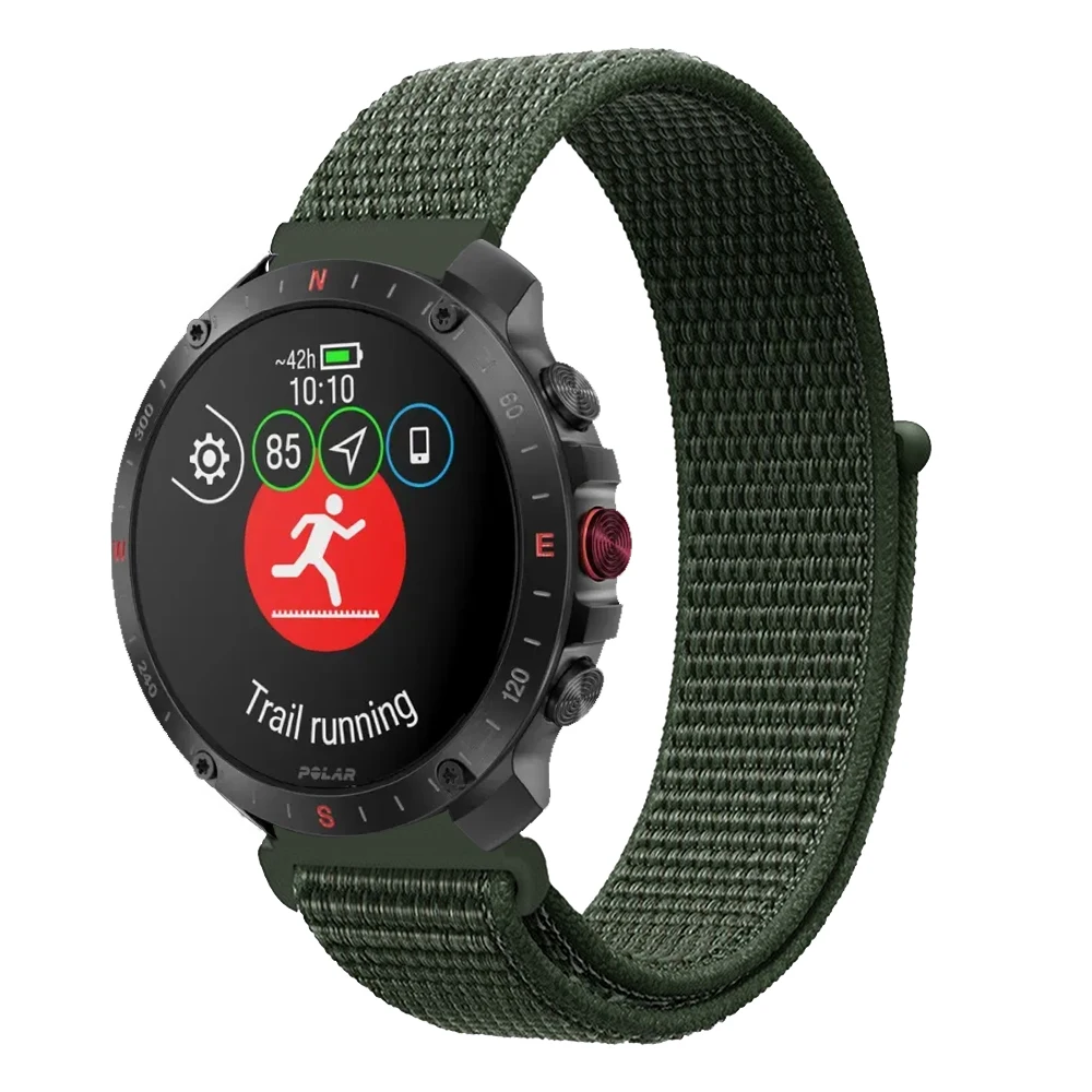 النايلون حلقة الفرقة ل القطبية الحصباء X X2 برو تيتان/فانتاج M3 M2 M V3/إشعال 3 2 سوار الساعة الذكية ل COROS PACE 3 22 مللي متر 20 مللي متر حزام