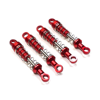 Metal Upgrade Non-Hydraulic External Spring Shock Absorber Set For MN 1/12 MN78 MN168 RC Car Parts