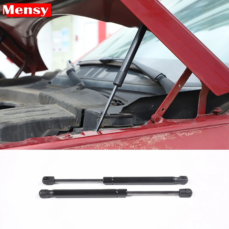 Carbon Steel Black Car Front Engine Cover Hydraulic Rod Support Rod For Land Rover Freelander 2 2006-2015 Car Accessories 2Pcs