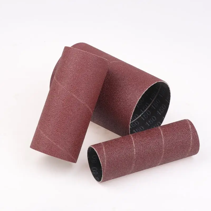 80 150 240 Grit Sanding Sleeves for Rotary Drum Polishing Wood Metal Finishing and Crafting Applications 1PCS