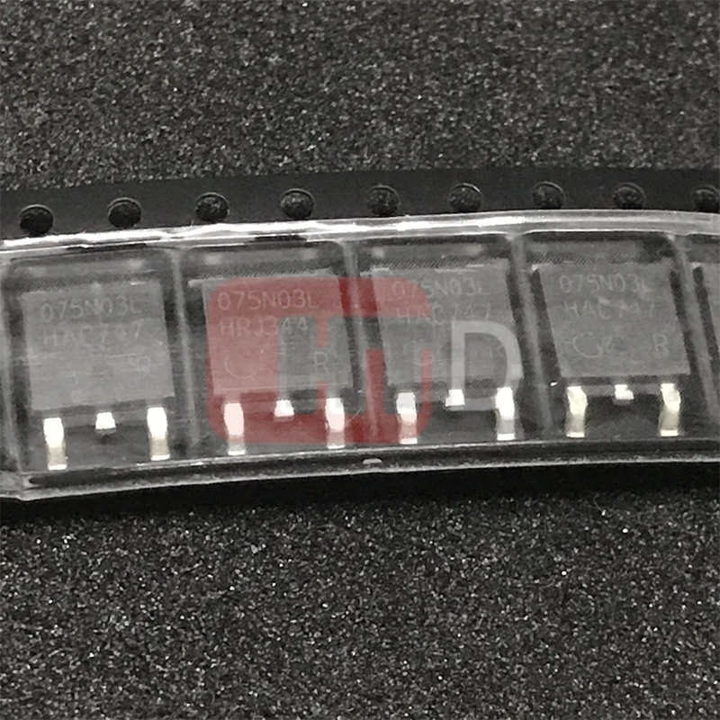 10-20pcs/lot 075N03L IPD075N03LG TO-252 30V 50A In Stock