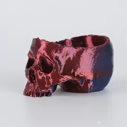 3d Printed Halloween Skull Bowl Resin Skull Shaped Planter Flower Pot Candy Bowl Indoor Desk Decorations Home Garden Decor