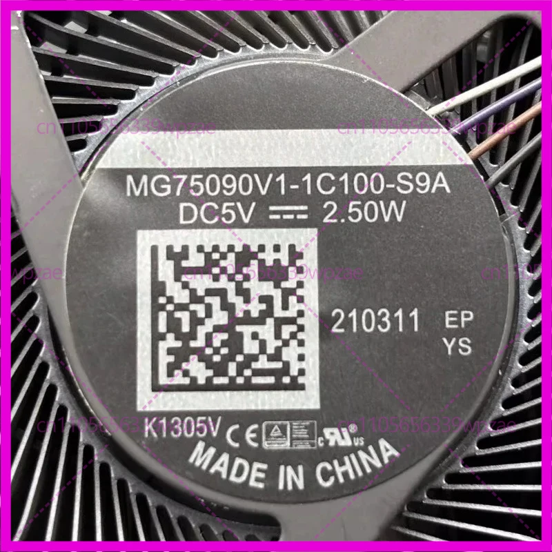 1pcs For SUNON Maglev MG75090V1-1C100-S9A Fan DC5V 2.50W Graphics Card Cooling Fan