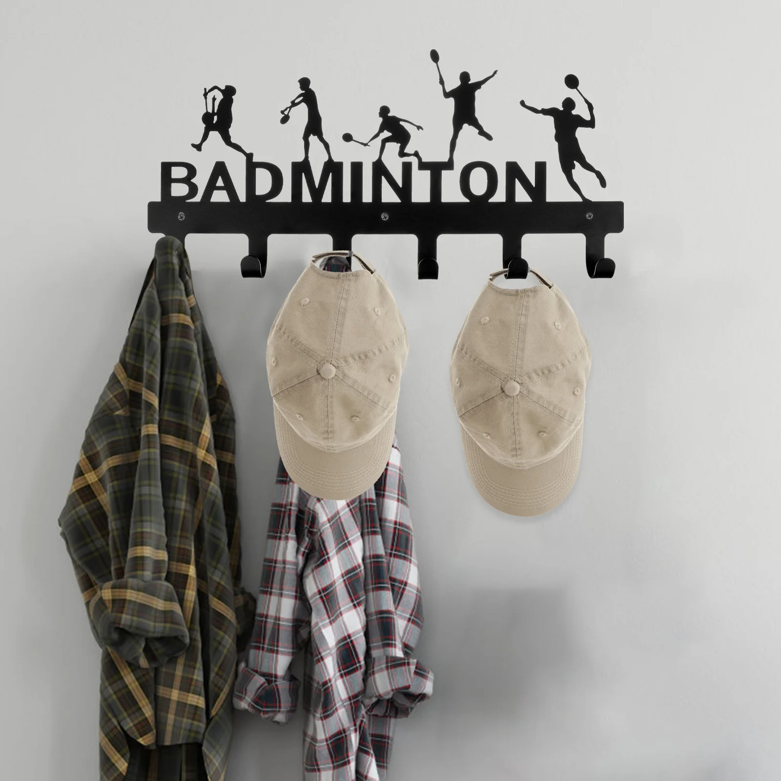 

1Set Wall Mounted Medal Hanger Display Stand Iron Storage Rack for Gymnastics Sports Medals Hanging Organizer Bracket