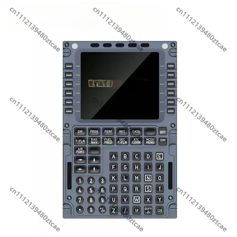 High Fidelity Flight Management Simulation Panel MCDU Desktop Cockpit Operating Equipment Aviation Simulation Accessory