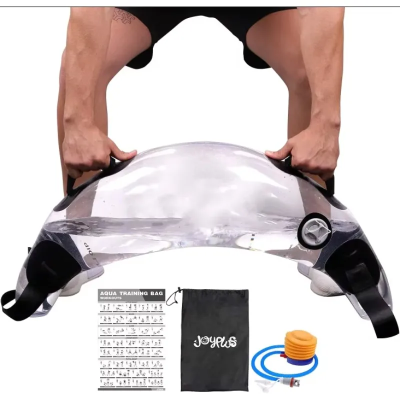 Popular Alternative Adjustable Aqua Bag Portable Stability Fitness Power Moon Shape Ball Shape and Cylinder for Training Gym