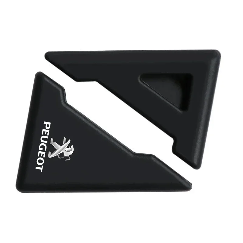 Silicone Car Door Corner Cover Bumper Anti-Scratch Protector For Peugeot 108 406 407 408 206 207 208 306 307 308 508 Accessories view 2