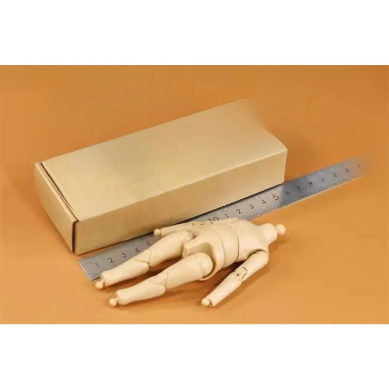 BJD 1/6 Scale Soldier Super Flexible Child Body Model for 7" Animal Costume Action Figures