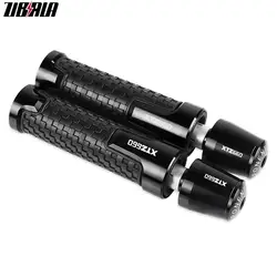 For YAMAHA XTZ660 XTZ 660 TENERE 1991-1998 Accessories 7/8 22MM Motorcycle  Handlebar Aluminum Grips Handle Bar Cap End Plugs