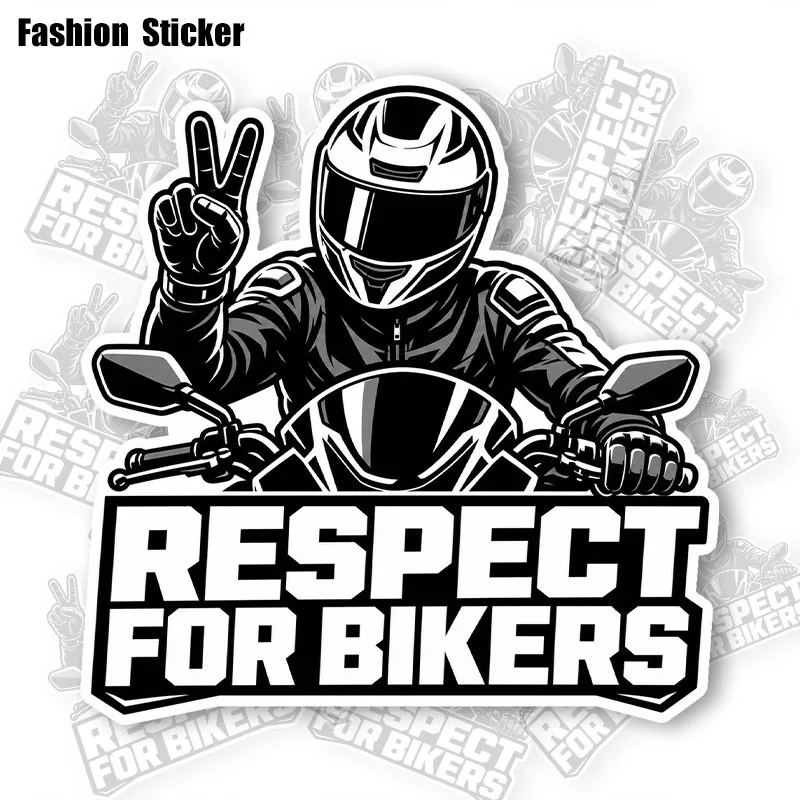 13.97cm Cyclist Dignity Waterproof Vinyl Sticker Decal for Car Bumper Motorcycle Helmet Cup Cooler Wall