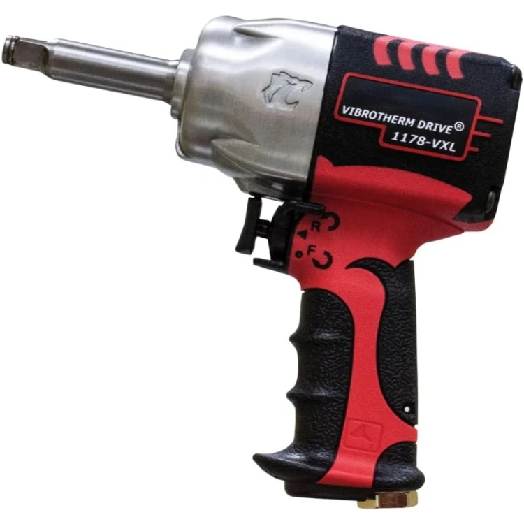 Pneumatic Tools 1178-VXL-2: 1/2-Inch Vibrotherm Drive Impact Wrench 1,300 ft-lbs - 2-Inch Extended Anvil