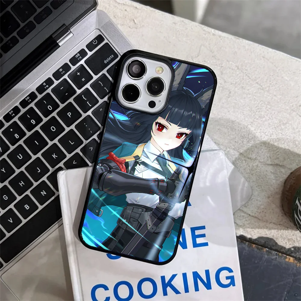 Game Anime Zenless Zone Zero Hoshimi Miyabi Phone Case Strong Magnetic For IPhone 15 14 13 Pro Max 11 12 Mini Alex Mirror For