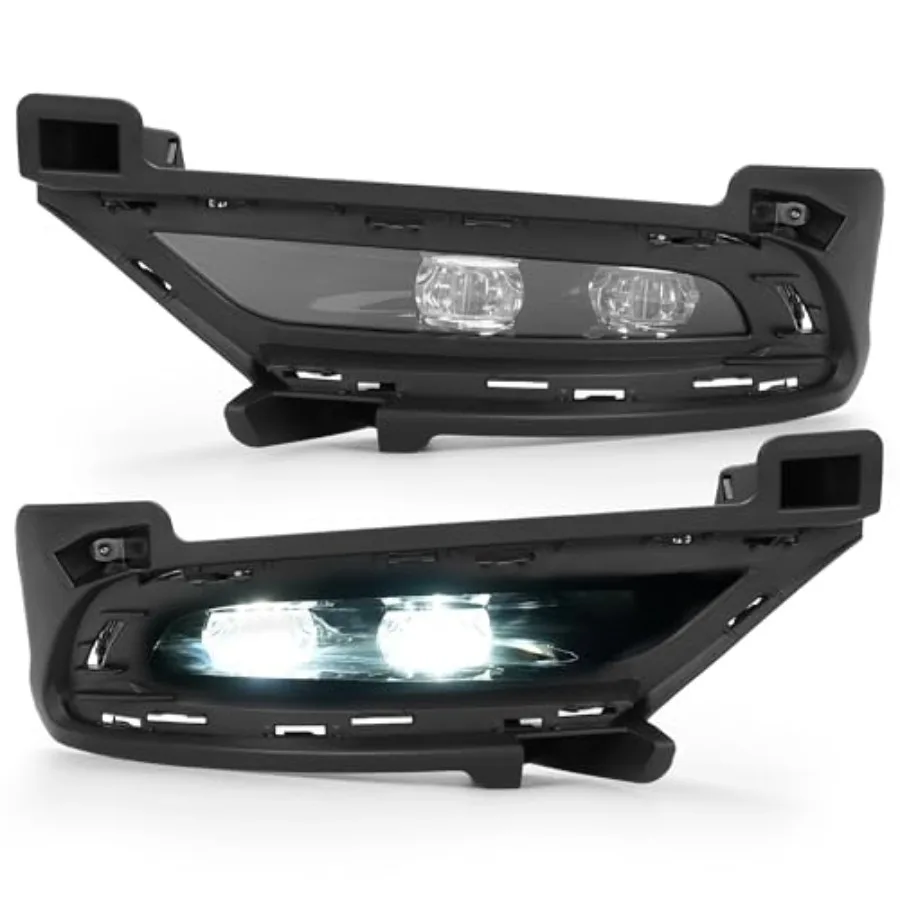 

Fog Light Bezel Compatible with 20152024 Chrysler 300 Fog Lamp Fog Light Cover Replacement for CH2593154 CH2592154 Driver Passe