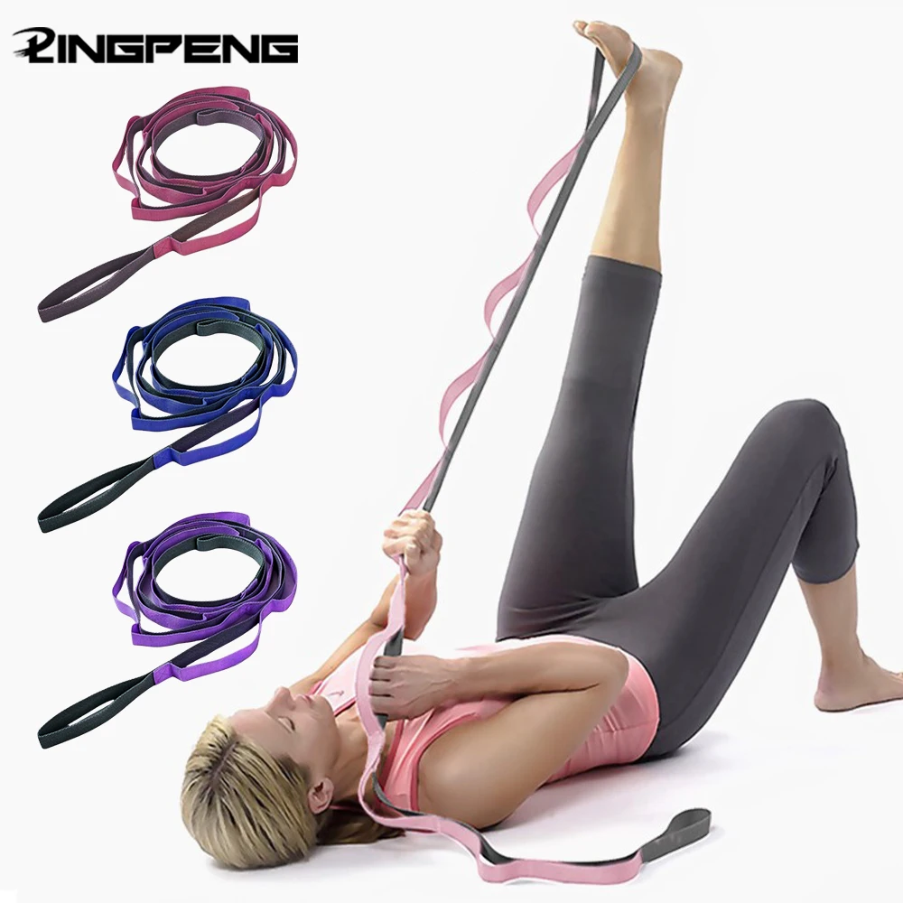 Yoga Stretch Bands For Stretching Workout Exercise Band Non-elastic Resistance Exercise Bands Stretch Bands For Exercise