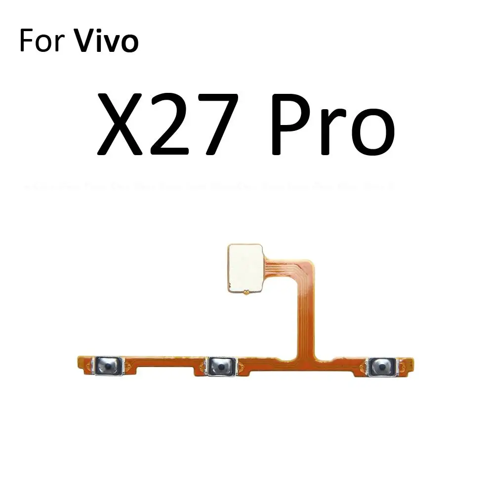 ปุ่มเปิดปิดสวิตช์ควบคุมปุ่มปรับระดับเสียงสายเฟล็กซ์สำหรับ VIVO X30 X27 Pro X23 X21i แฟนตาซี X21 X20 PLUS UD X9อะไหล่