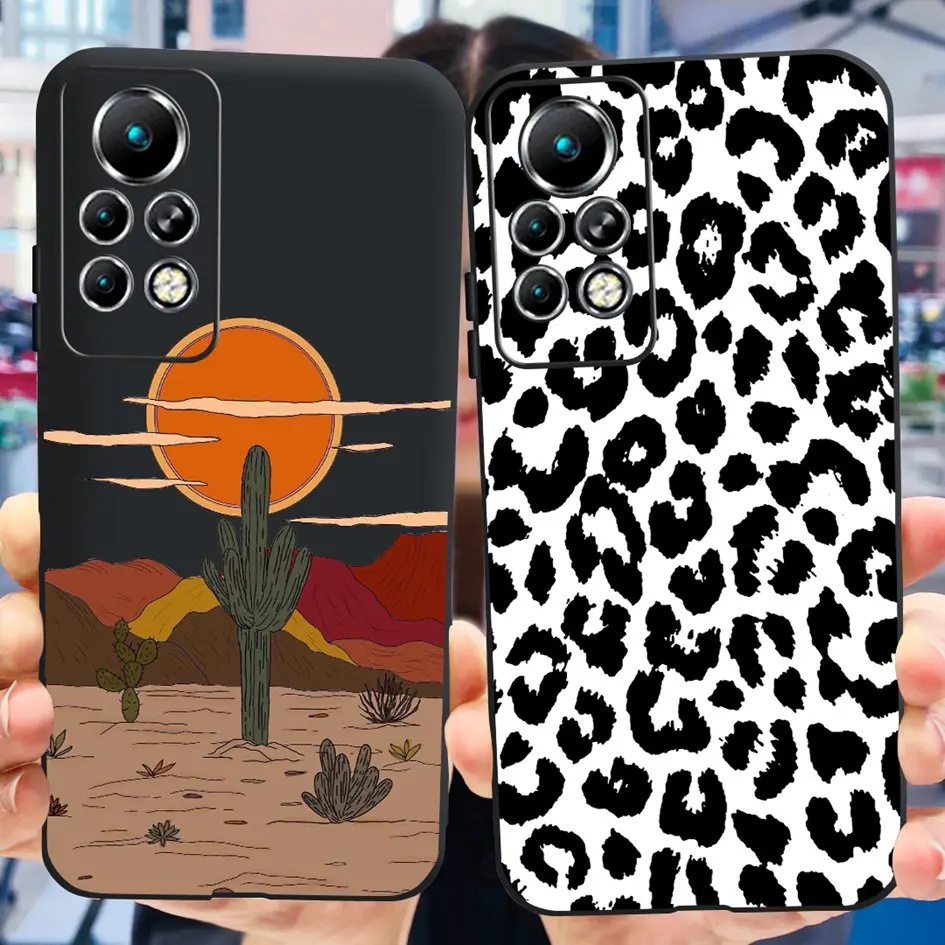 For Infinix Note 11 Pro Case Note 11s X698 X697 Silicone Back Cover Cartoon Soft Phone Case for Infinix Note11 Pro 2021 TPU Capa