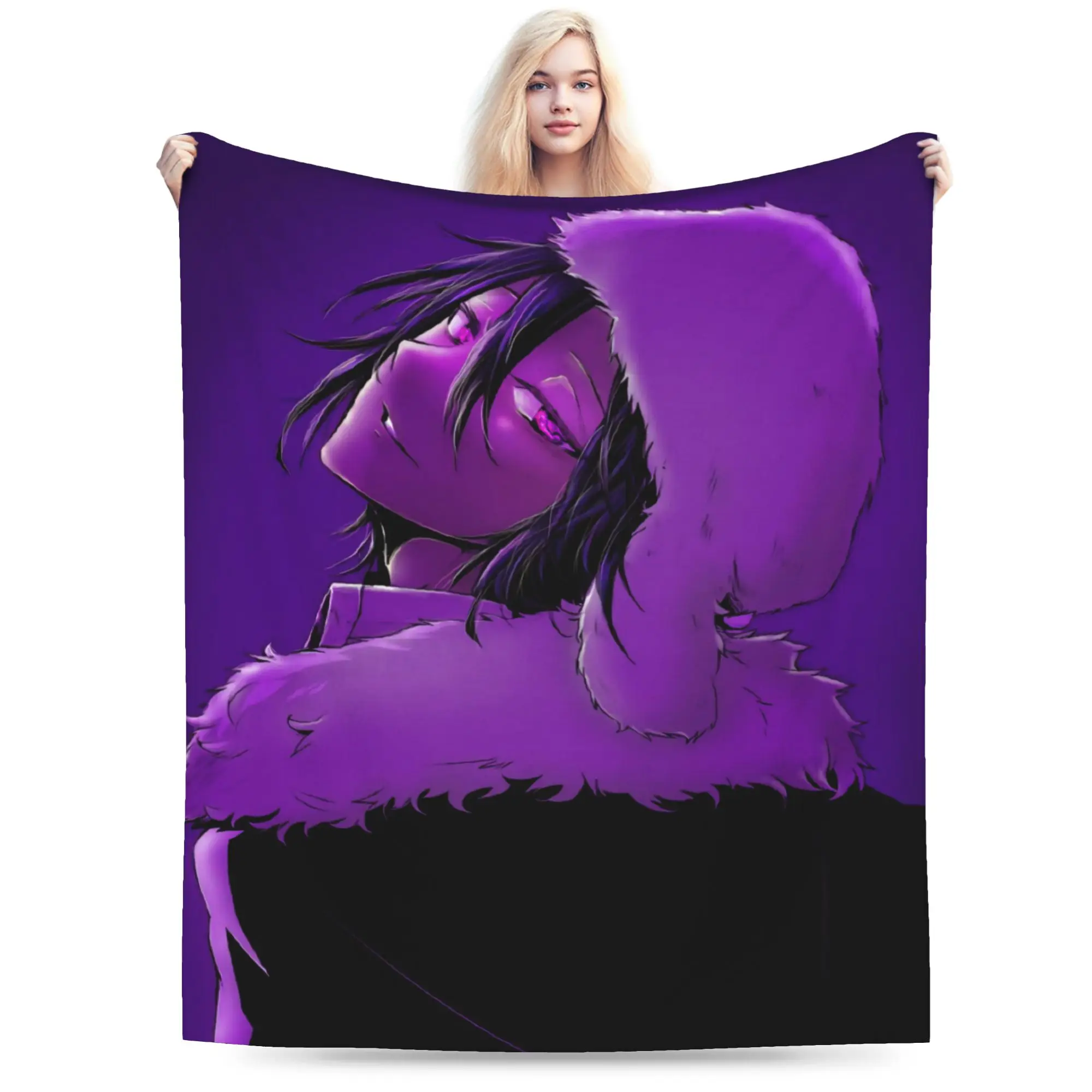 Soft Warm Blankets Travel Office Fyodor D From B-Bungo Stray Dogs Throw Blanket  Flannel Bedspread For Couch Chair  Sofa Bed