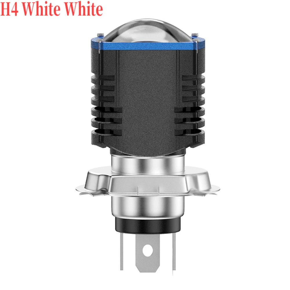 IP68 Rated Motorcycle Headlight 3000LM 30W H4 H6BA20D LED Light with Advanced Bifocal Lens for Optimal Lighting Performance