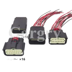 1 zestaw 16P reflektor samochodowy wiązka przewodów gniazdo dla Buick Ford 33472-1601 33482-1601 33472-1740 33472-1606