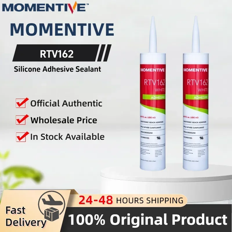 Momentive RTV162 82.8ml 300ml White Silicone Sealant for Electronics Low Odor Non-Corrosive - Original Product