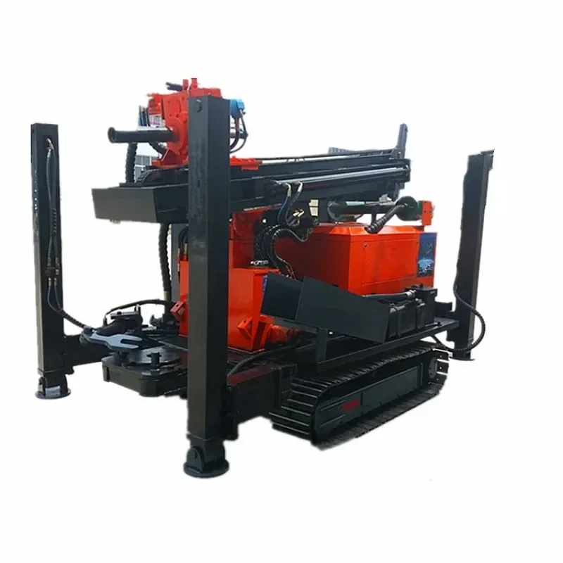 Crawler Mobile Drilling Rig Pneumatic Drill Mining Water Well Drilling Rig Deep Well Water Drilling Machine