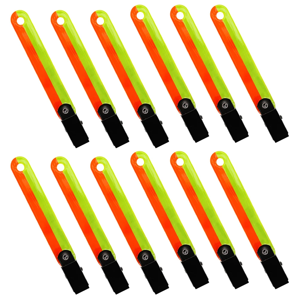 Road Sign Clip Road Sign Clip Hunting Hunting Hunting Metal Clip PVC Reflective Marker Tacks Trail Marker 12/Pack