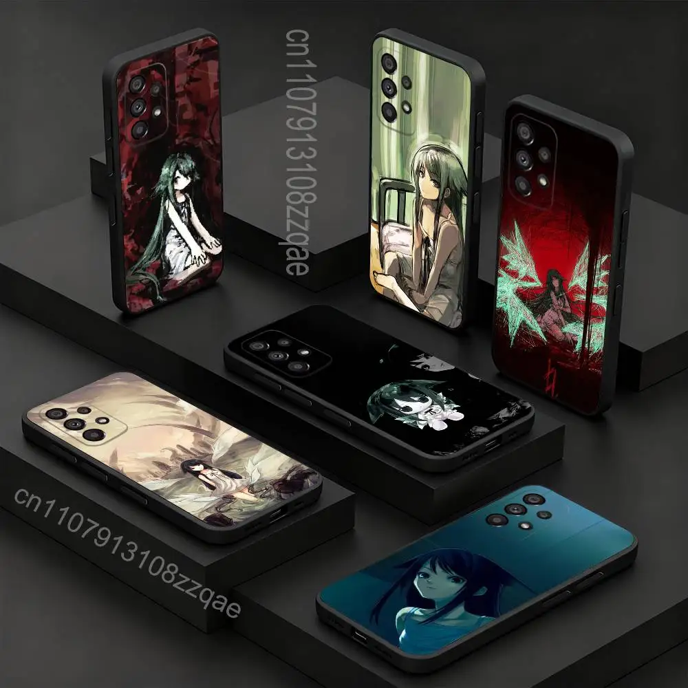 

The S-Song Of S-Saya Phone Case For Samsung S 9,10,21,30,22,23,24,25,26,Ultra,Plus,Lite,FE,4,5G Black Soft Precise