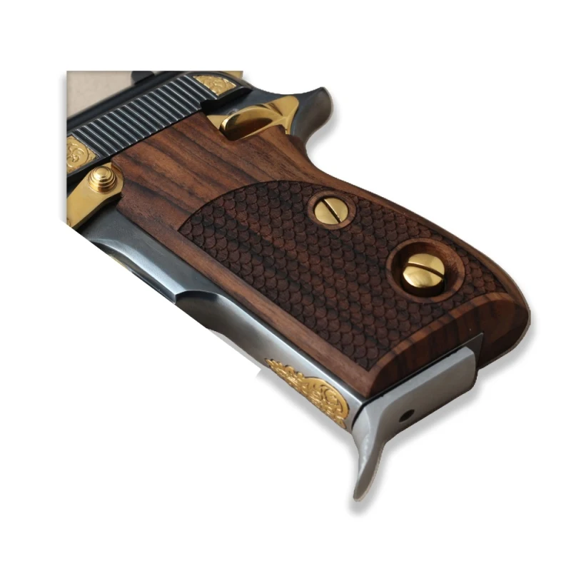 

KSD Brand Beretta Mod 70 - 70 S - 71 PUMA Compatible Walnut Grips Dragon Skin