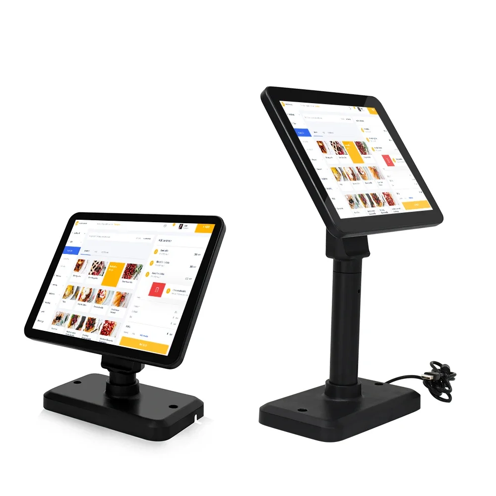 

Factory Price 10 Inch Lcd Customer Display With Pole And Base For Pos System