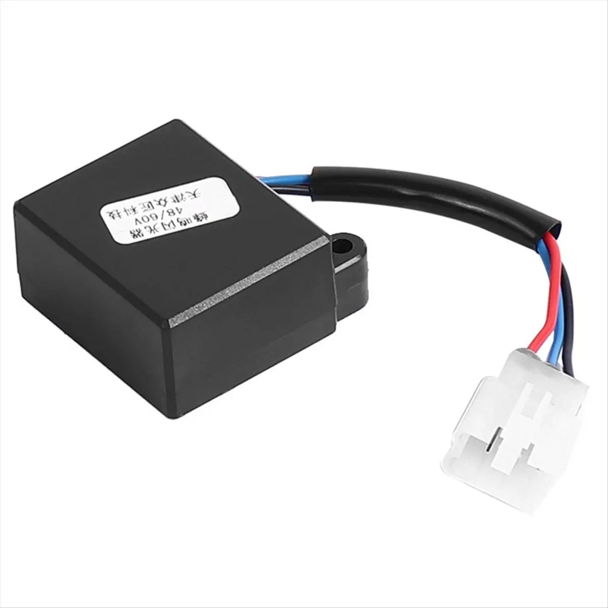 (AIMA) Electric Bicycle Three-Wire LED Turning Signal Lights Positive Control Flasher LED Blinking Relay 48/60V