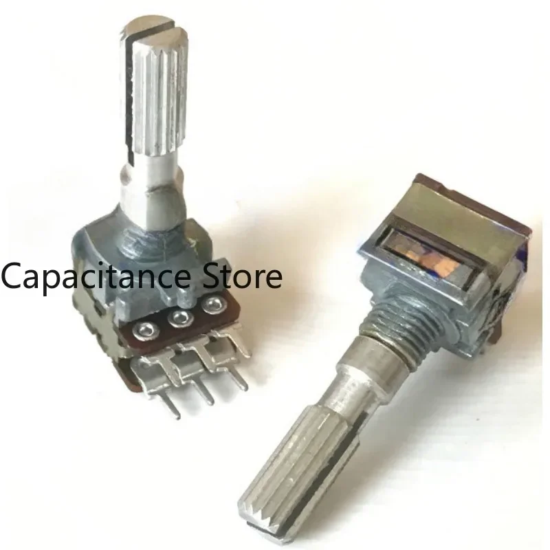

5PCS Type 12 Duplex Precision Potentiometer B100K with Midpoint Power Amplifier Audio Volume