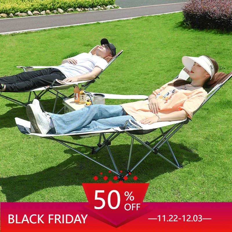 

Folding Lounge Beach Chair Office Nap Bed Outdoor Single Portable Fishing Chair Simple Balcony Nap Sillas Outdoor Furniture WKOC