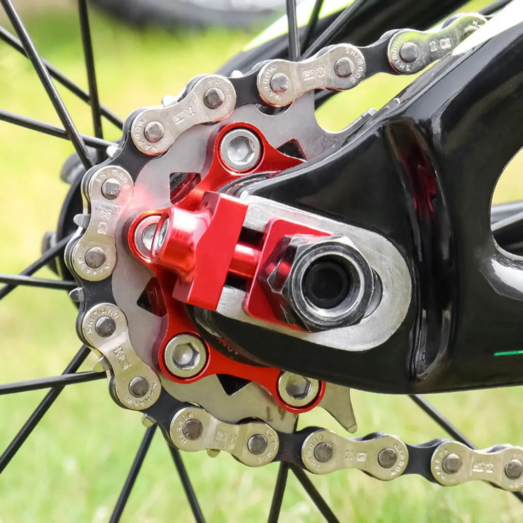 

Легкий и простой в установке регулятор цепи для велосипеда-красивый натяжитель из алюминиевого сплава желтый