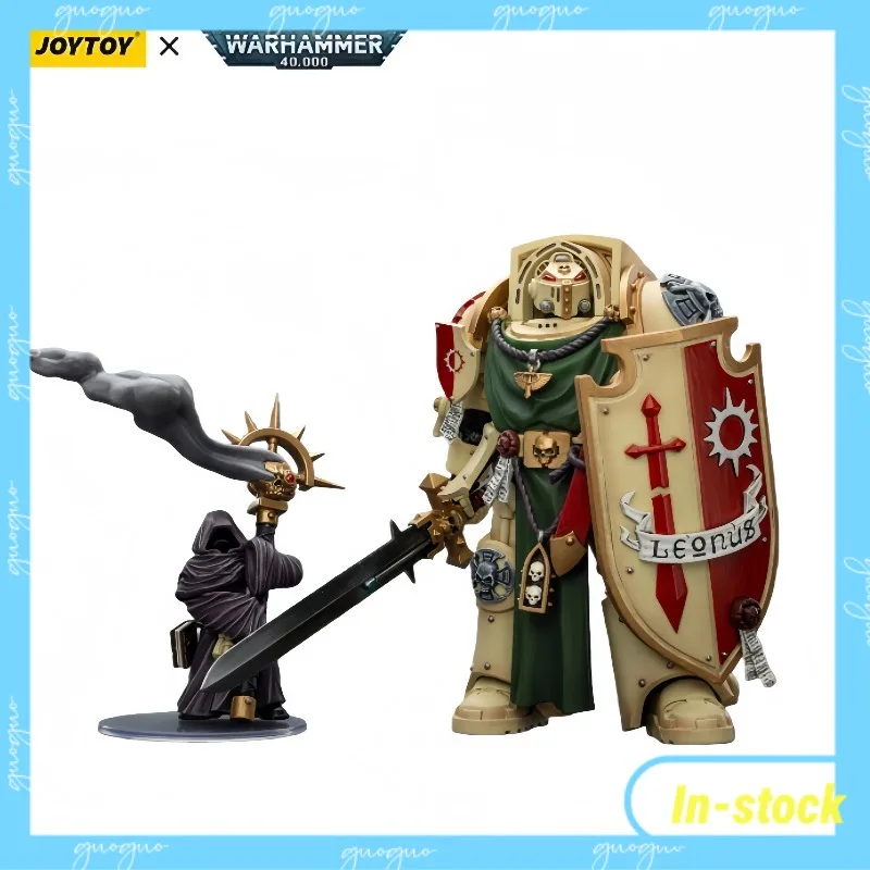 

【In-stock】JOYTOY Warhammer 40K 1/18 Dark Angel Dead Wing Knight 2 Power Sword Storm Shield and Dark Watcher Model Toys