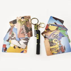 KPOP TNT Three-Dimensional PVC Soft Silicone Light Stick Keychain With A Set Of Cards Teens In Time Fans Collections D33