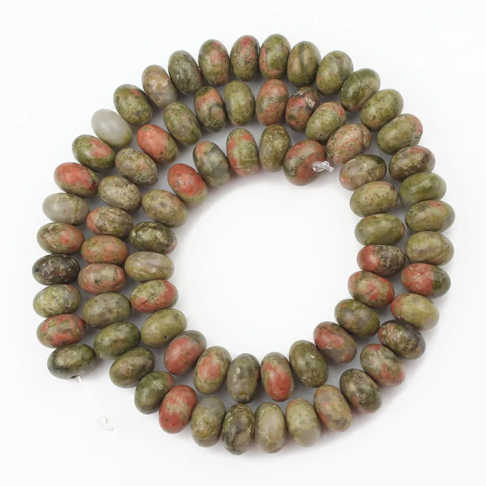 5X8Mm Platte Ronde Kralen Mode Aquamarijn Elite Citrine Toermalijn Telkens Kralen Voor Sieraden Maken Diy Armband Ketting