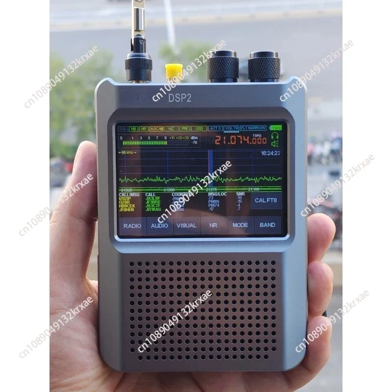 DSP2 Radio Latest Firmware V2.40 DSP2 SDR Malachite Receiver 10KHz-2GHz AM/SW/MW/FM Full-band