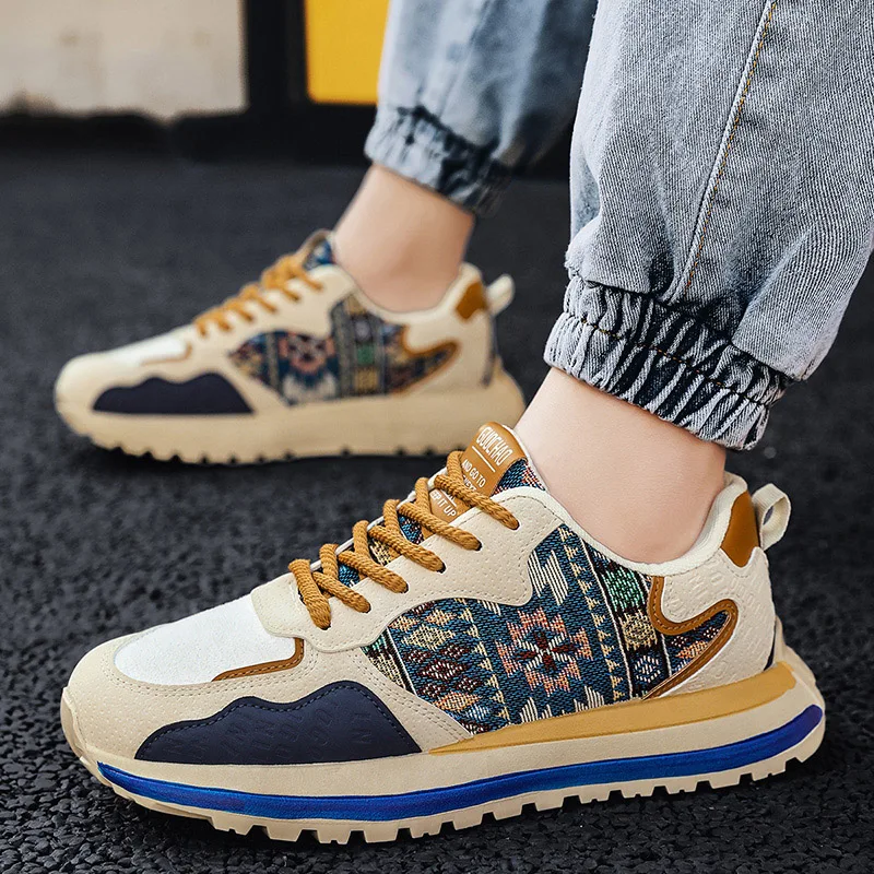 

2025 New Men's Board Shoes,sneakers,skate shoes,Casual Shoes shock-absorbing Soft Sole Anti-Odor Durable Elegant Casual unisex