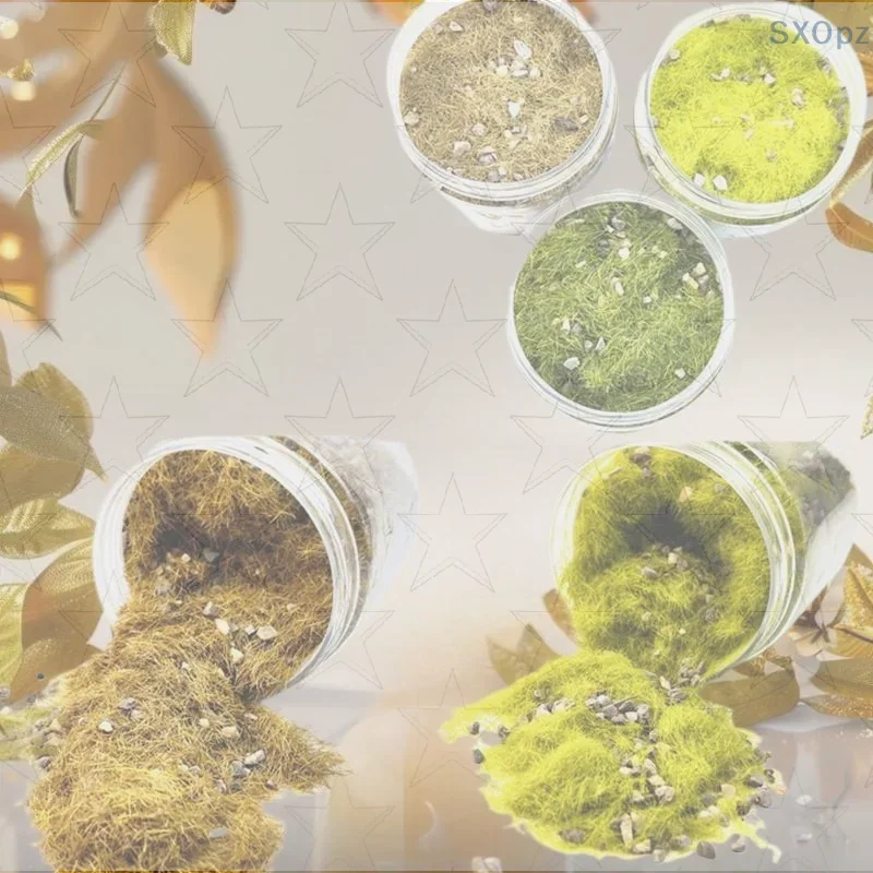 

Статическая модель травяного порошка, садовая диорама, 1 комплект, микро-сцена, украшение, набор для самостоятельного изготовления моделей с камнем, 5 г/185 мл